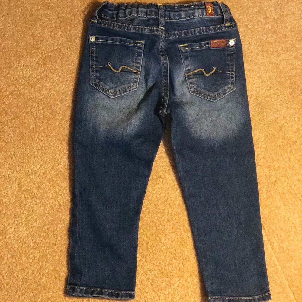7 for all Man Kind Jeans, Size 4T, Super Cute!